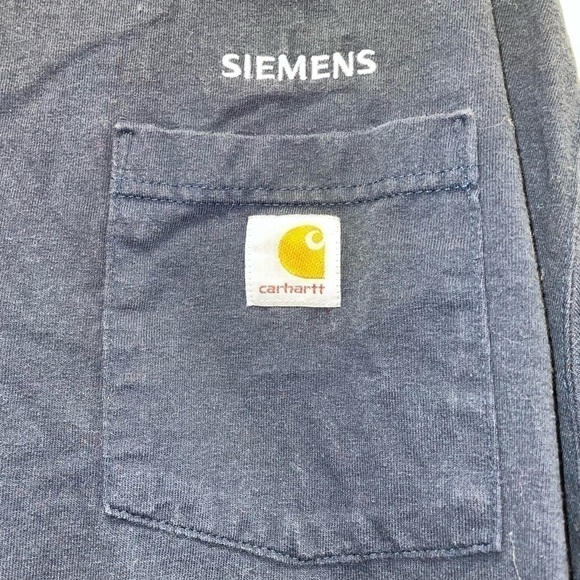 Carhartt Original Fit Long Sleeve Pullover Shirt With Chest Pocket - Picture 2 of 4